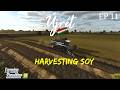 Ujret Ep 11-Harvesting, more space for the chickens. #fs25