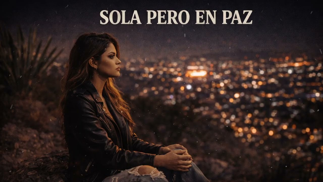 Sola Pero En Paz | Corrido Tumbado Femenino | LINZAE LIR