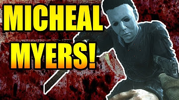 Call Of Duty Black Ops 2 : Michael Myers w/Friends