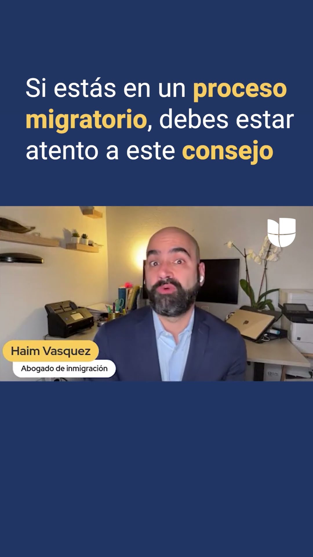 Sigue este importante consejo si estás en un proceso migratorio