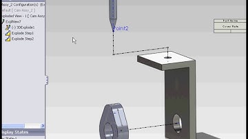 Solidworks 2011 - Engineering Drawings of Assemblies in Exploded Configuration