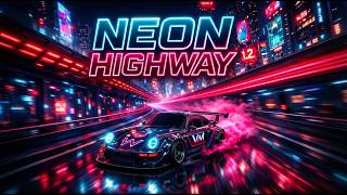 Cyberpunk Neon Highway — Progressive Night Drive Music 🌃⚡