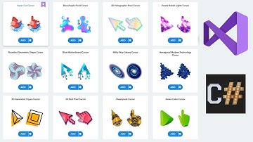 How to use awesome mouse cursors in WPF | C#