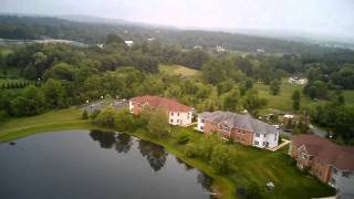 Hawk Sky Over Patrick Henry College (Aerial Video)