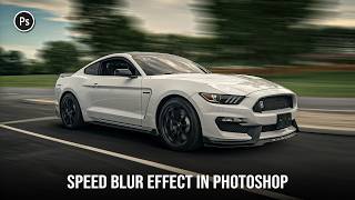 Master the Speed Blur Effect in Adobe Photoshop 2026 | Motion Blur Tutorial