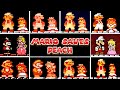Mario Saves Peach in Super Mario Bros. Versions Comparison [Hacks + Official]