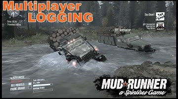 Spintires: MudRunner MODDED Multiplayer  IM STUCK AGAIN! Ep.3