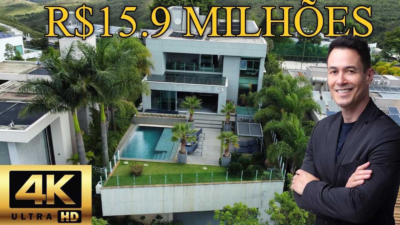 Mansão a venda no Vale dos Cristais por R$ 15.900.000! tour completo