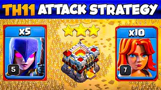 Clash Of Clans Best Th11 War Attack Strategy in 2024