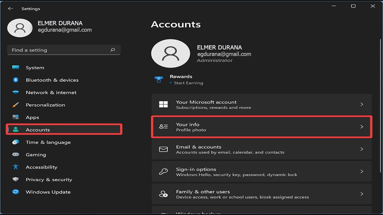 How To Sign Out Microsoft Account On Windows 11 Youtube