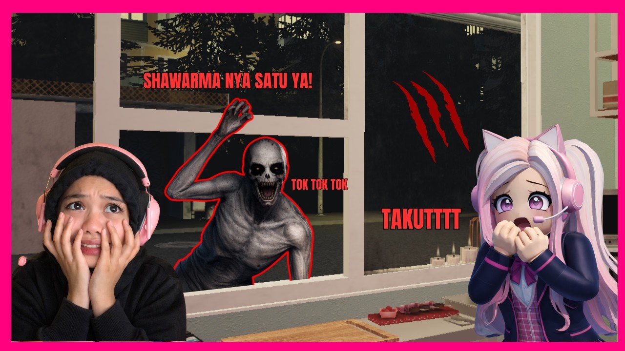 MERINDING! JUALAN SHAWARMA DI TENGAH MALAM BERAKHIR DITEROR ANOMALI MENYERAMKAN