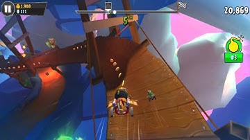 Angry Birds GO! Gameplay Walkthrough -  Air Track 3 - Race 3 for Android/IOS