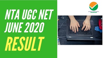NTA UGC net result 2020 II UGC June exam result announce