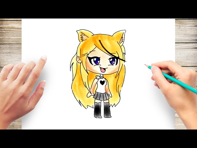 Resultado de imagem para gacha life  Chibi girl drawings, Cute drawings,  Life art