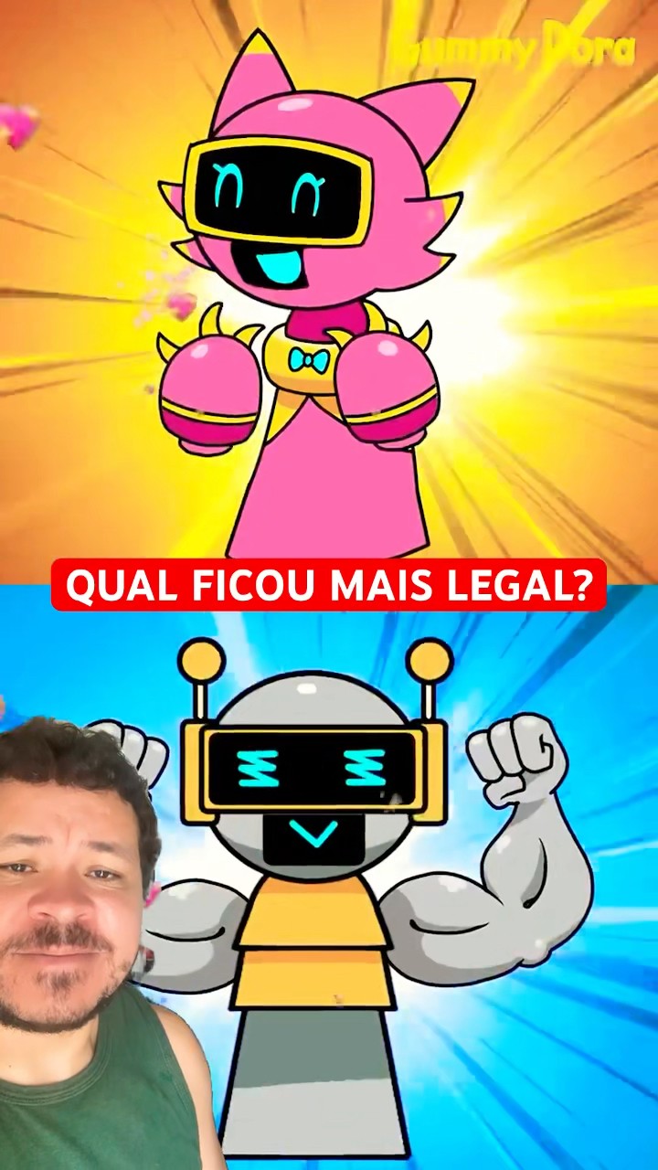 QUAL SPRUNKI FICOU MAIS LEGAL? #mayumigames #sprunki #youtubeshorts #shortsvideo