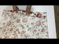 패턴없이 옷 만들기/랩 스커트(랩치마)만들기!/How to make a wrap skirt without a pattern!