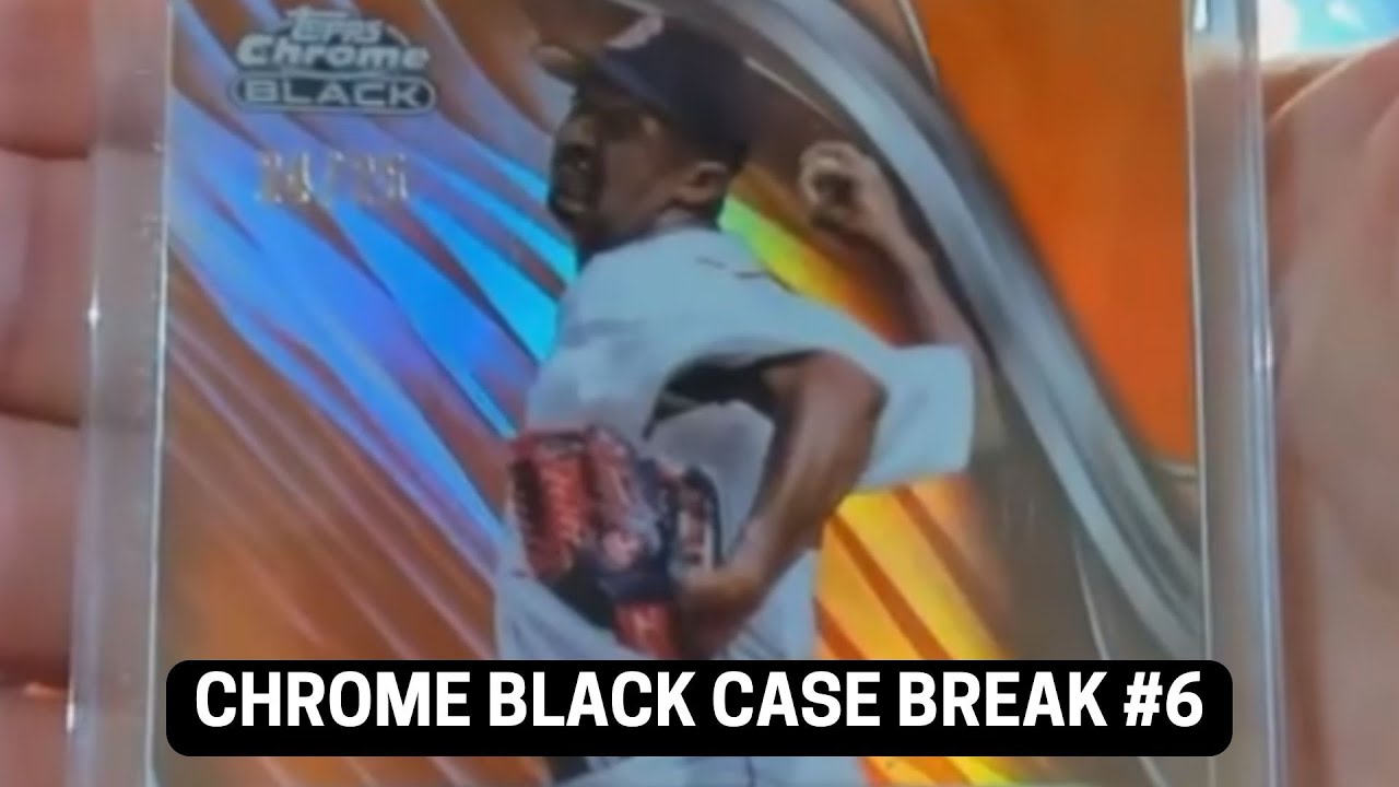 Chrome black case break #6 - YouTube