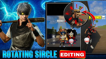 ROTATING CIRCLE EDITINGTUTORIAL LIKE | VIRAL EDITING FULL TUTORIAL | CAPCUT EDITING |