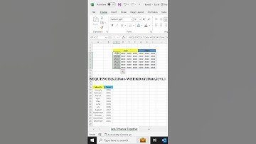 Create Dynamic Calendar in Excel #excel #exceltips #exceltricks #msexcel #microsoftexcel #