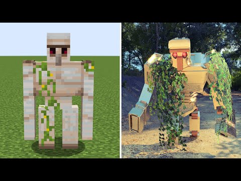 minecraft vs real life