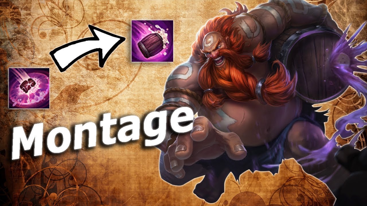 Gragas R in Q Montage