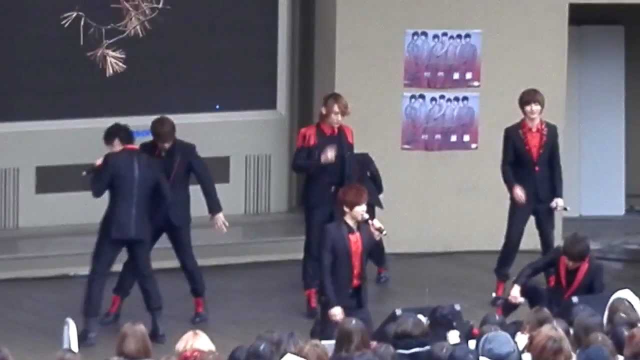 120229 U-KISS TickTack LIVEFULL【Fancam】
