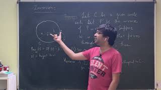 Lec 4: Orthogonal circles under inversion