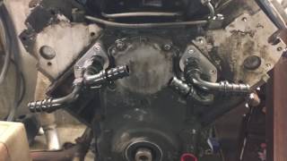 Turbo 5.3 Hot side log manifold build GMC Typhoon