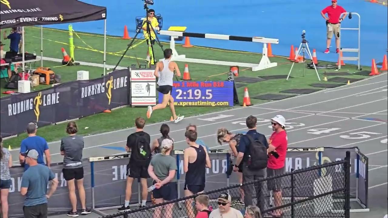 2024 RunningLane Track Championships Boys 1 Mile Section 18 YouTube