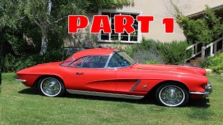 Let's Return This American Icon To Its Glory!!! 1962 Corvette!!! Part 1