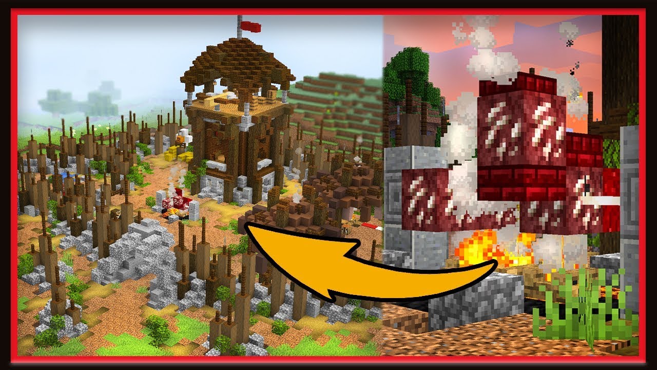 How The Pillager Outpost Should Of LOOKED In 1.14 Minecraft YouTube