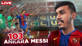 Using ANKARA MESSI On Stream + FC BARCELONA IM PACK OPENING | Pes21 LIVE