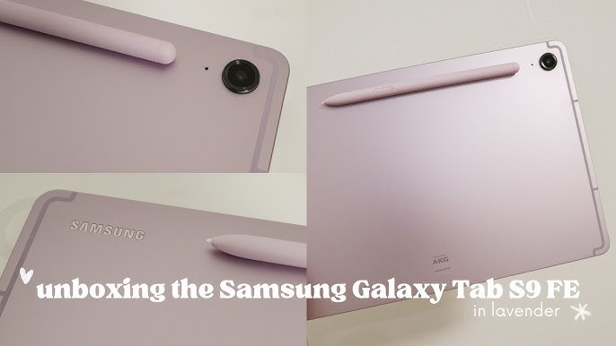 Unboxing the Galaxy Tab S9 FE and the bigger Tab S9 FE+: What's it all  about? - PhoneArena