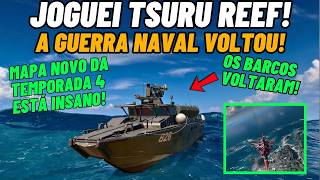 JOGUEI TSURU REEF! A GUERRA NAVAL VOLTOU! NOVO MAPA T4 + BARCOS DE ATAQUE | BF6
