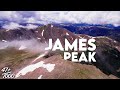 Hiking james peak st marys glacier colorado  471000  summit fever sony a7siii  dji air 2s