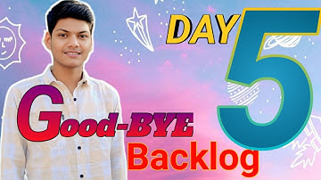 *BEATING BACKLOGS* #DAY5 || How to Clear BACKLOG📚 #neet2026 Arjuna neet#studyvlog