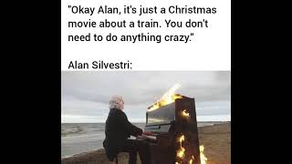 Polar Express Burning Piano Meme