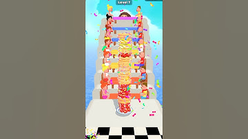 3D GAMES Tiktok #Gameplay #MobileGame #shorts All Level Gameplay Pancake Run (iOS & Android)