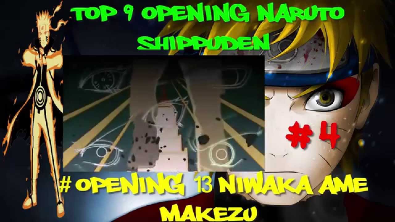 top 9 mejores opening naruto shippuden YouTube
