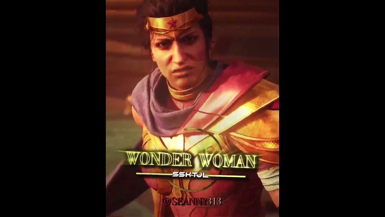 Kitana Vs Wonder Woman (Mortal Kombat 1 Vs SSKTJL)