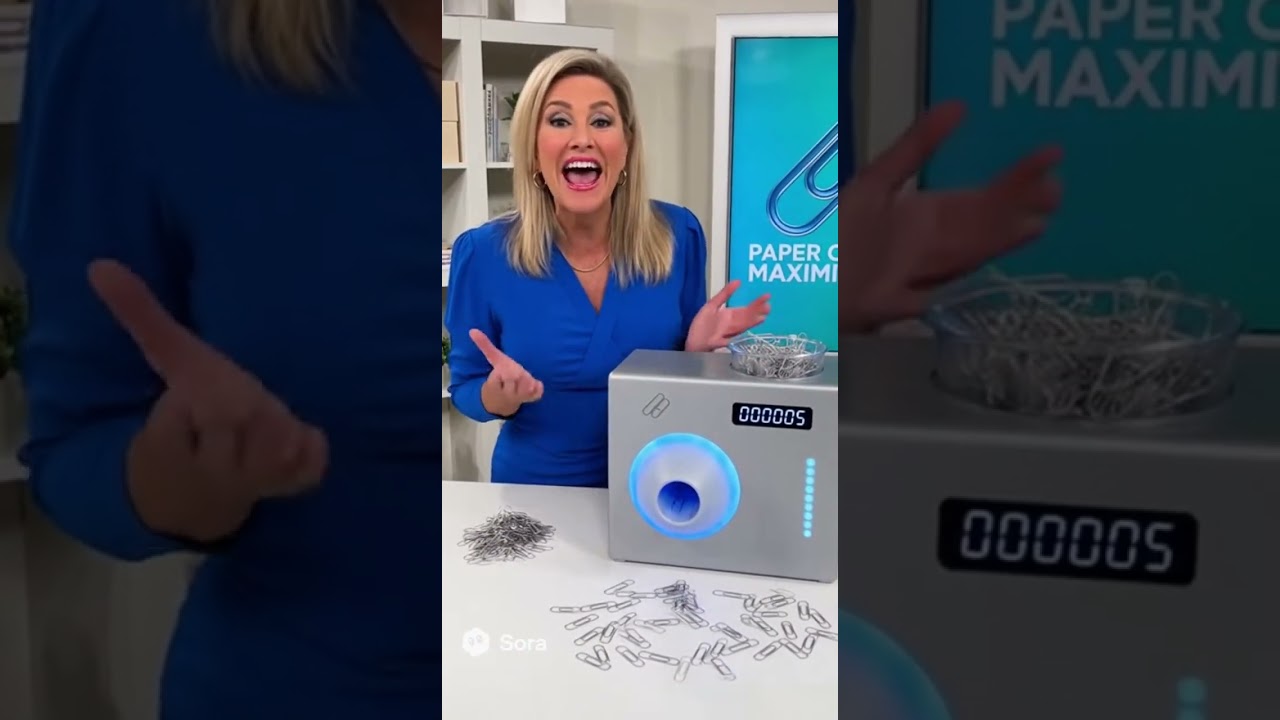 The Paper Clip Maximizer Home Shopping Network Segment