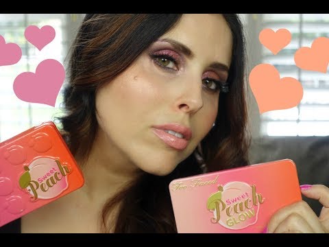🍑Review! TOO FACED Sweet Peach Palette & Sweet Peach Glow Kit 🍑
