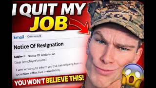 I Quit My Job Because of YOU…