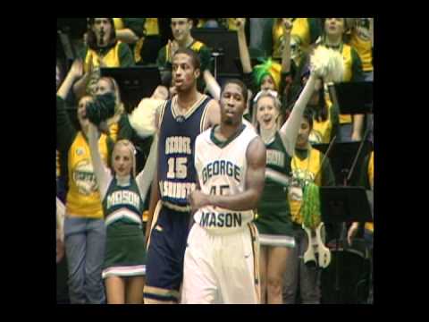 George Mason's #45 Andre Cornelius