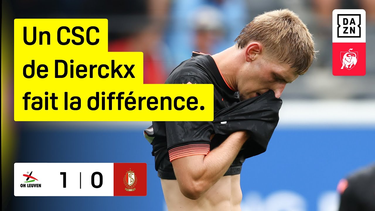Pas les débuts espérés pour Vincent Euvrard au Standard de Liège. 😬❌ | OH Leuven - Standard de Liège
