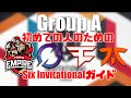 【R6S】Six Invitational 2020:「初めての人のためのガイド GroupA」レインボーシックスシージ