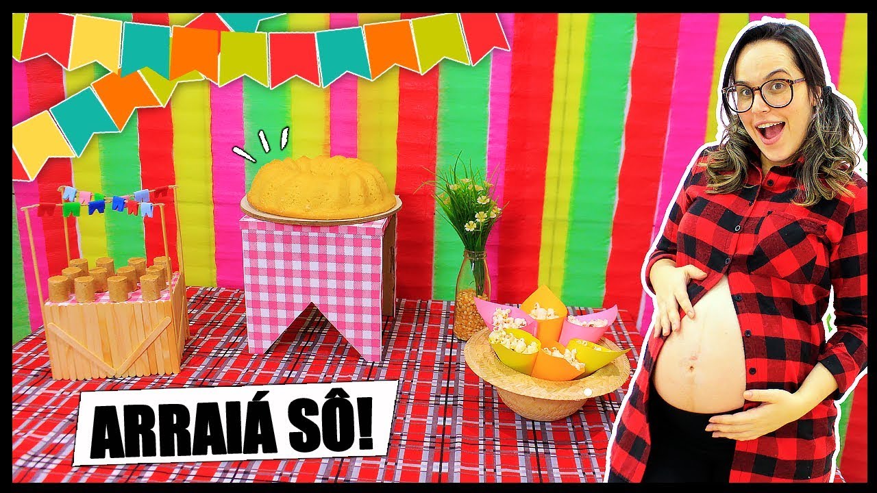 DIYs de Festa Junina 🌻🍿 IDEIAS CRIATIVAS PARA FAZER EM CASA