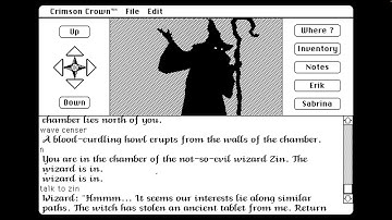 Playing Every Classic Mac Disk E69: The Crimson Crown (Macintosh, 1985)