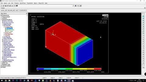 Thermal Stress Analysis Of Plates | ANSYS APDL | Mechanical | Simulation Lab Experiment | IMPORTANT