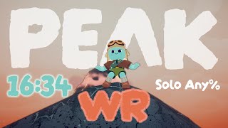 PEAK Speedrun (16:34) Solo World Record